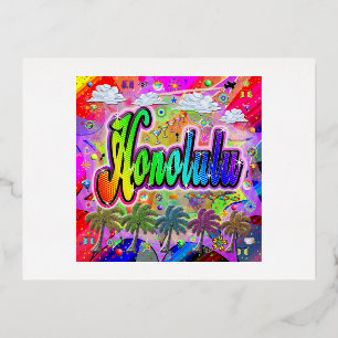 Honolulu Vista Express Postcard