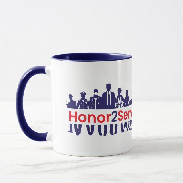 Honor2Serve Mug (Left)