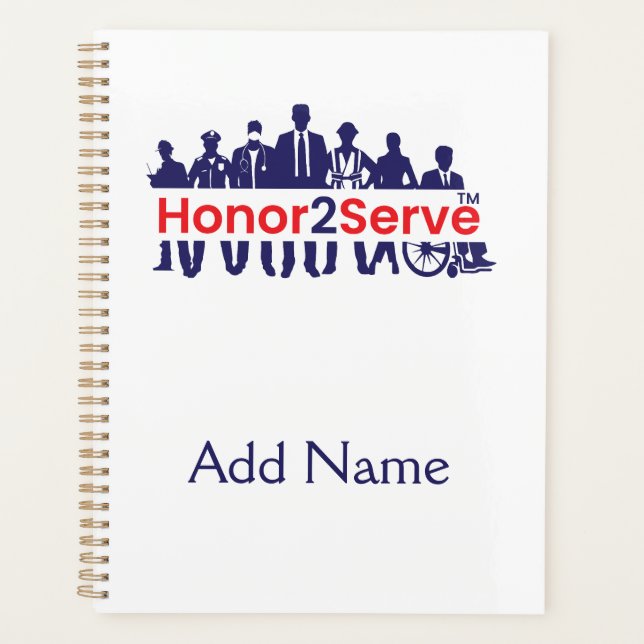 Honor2Serve Planner (Front)