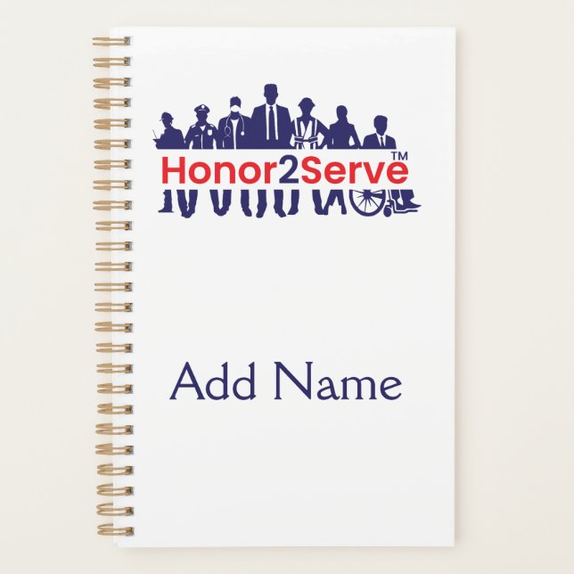 Honor2Serve Planner (Front)