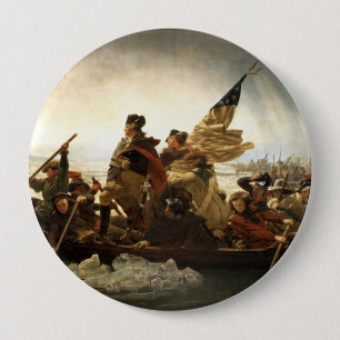 Honor American history with this striking 1-inch r 10 Cm Round Badge