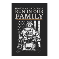 Honor and Courage Run in Our Family - War Veteran