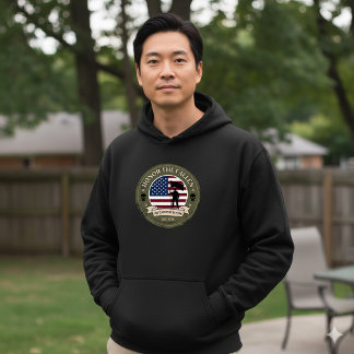 Honor The Fallen Defend The Living 250th USA Hoodie
