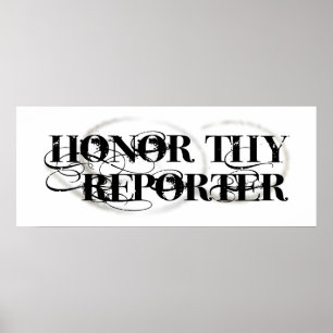Honor Thy Reporter Poster