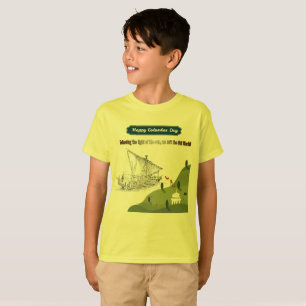 Honor to Columbus yellow T-Shirt