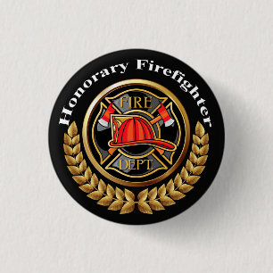 Honorary Firefighter Button