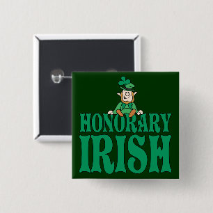 Honorary Irish 15 Cm Square Badge