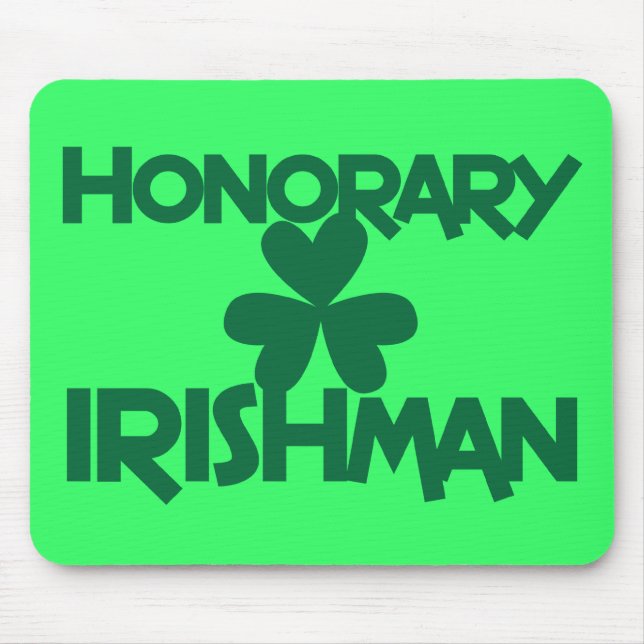 HONORARY IRISHMAN MOUSE MAT (Front)