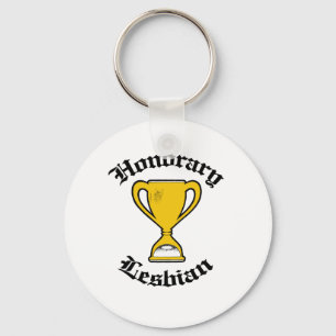 HONORARY LESBIAN -.png Key Ring