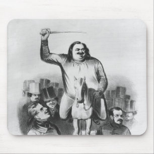 Honore de Balzac Mouse Mat