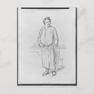 Honore de Balzac Postcard