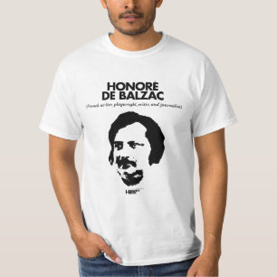 Honorè De Balzac white T-shirt