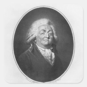 Honore Gabriel Riqueti, Comte de Mirabeau Square Sticker
