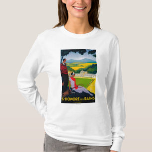 Honore Les Bains Vintage PosterEurope T-Shirt