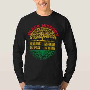 Honoring Past Inspiring Black History Month T-Shirt