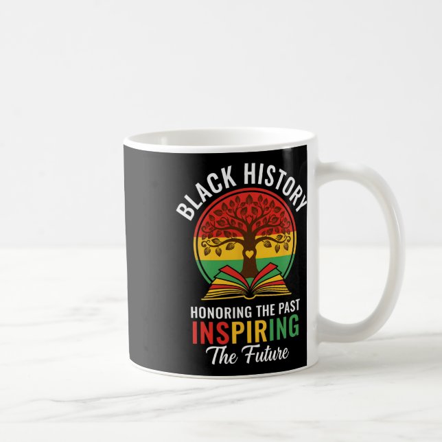 Honoring The Past Inspiring The Future Black Histo Coffee Mug (Right)