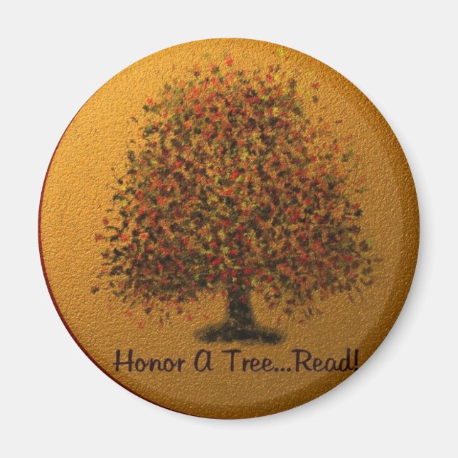 Honour A Tree Magnet (Front)