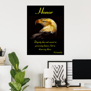 Honour eagle Posters