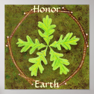 Honour Earth Poster