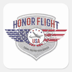 Honour Flight Stickers Thank You For Your Service