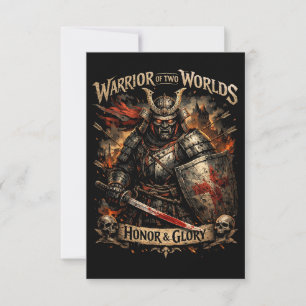 Honour & Glory Thank You Card