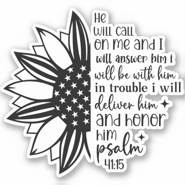 Honour Him Christian Faith  (Front)