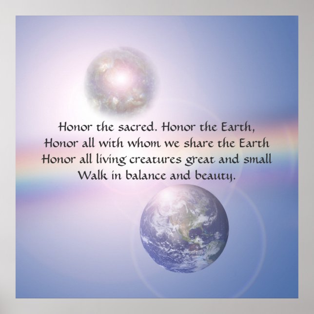 Honour Life, All Life Poster (Front)