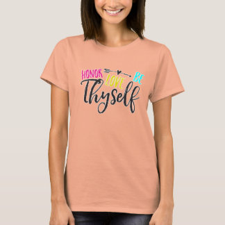 Honour, Love & Be Thyself Box Crop T-Shirt