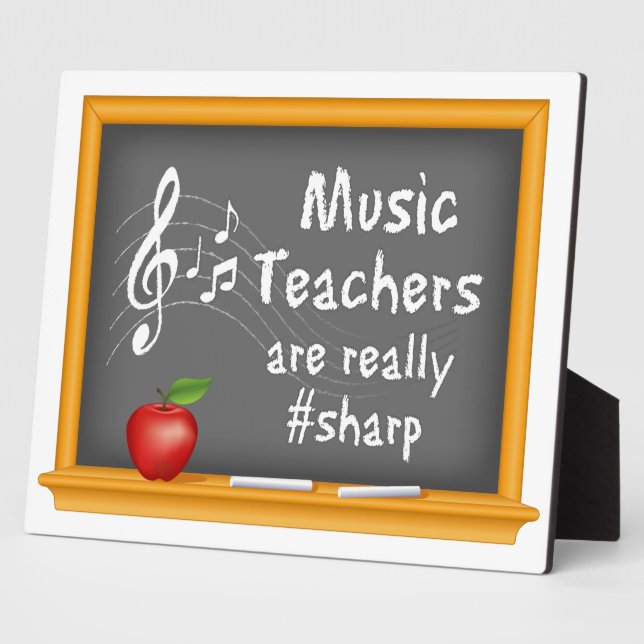 Honour Music Teachers  Plaque (Side)