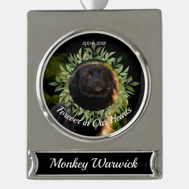 Honour Our Pet Memorial Ornament (Front)