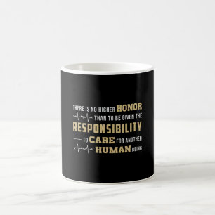 Honour Paramedic Fits Aid Ambulance EMS EMT Funny Coffee Mug