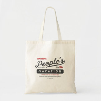 Honour People's Vacation Tote Bag