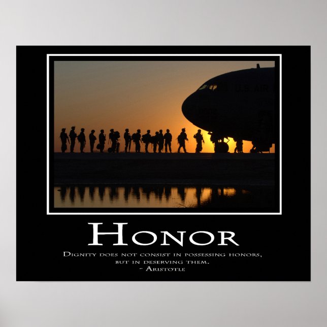 Honour Poster (Front)