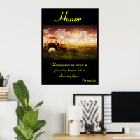 Honour Prevails Amid Vast Prairie Tranquillity