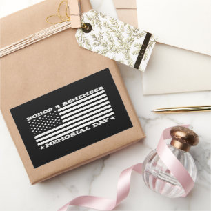 Honour Remember Memorial Day Army Military Cool Da Rectangular Sticker