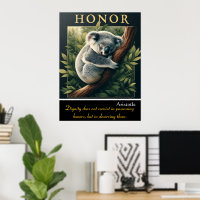Honour Resides in Koala’s Tranquillity