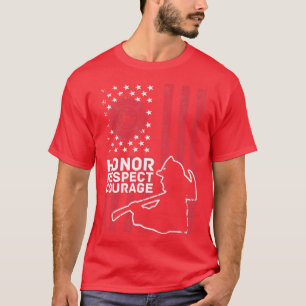 Honour Respect Courage Firefighter T-Shirt