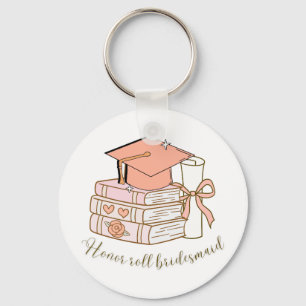 Honour Roll Bachelorette Party Design   Graduation Key Ring