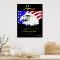 Honour Soars Beneath Proud Eagle's Watch