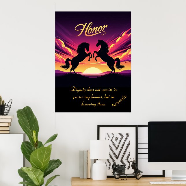 Honour Soars With Sunset’s Bold Grace Poster (Home Office)