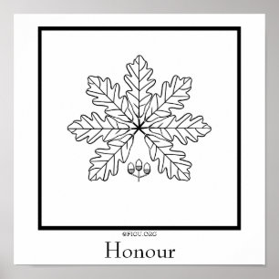 Honour Symbol Poster