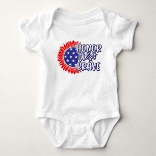 Honour The Brave Baby Bodysuit
