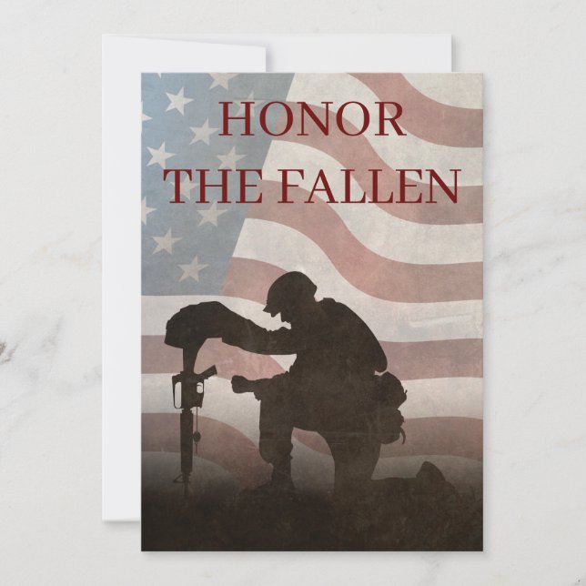 Honour The Fallen (Front)