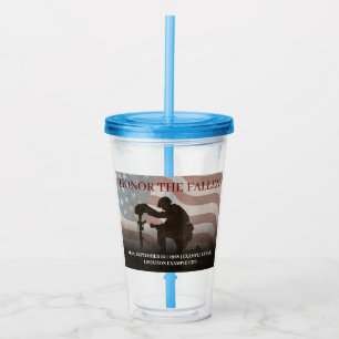 Honour The Fallen Acrylic Tumbler