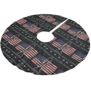 Honour The Fallen Brushed Polyester Tree Skirt