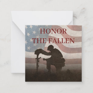 Honour The Fallen Card
