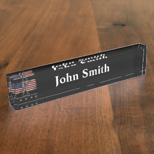 Honour The Fallen Nameplate