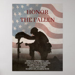 Honour The Fallen Poster