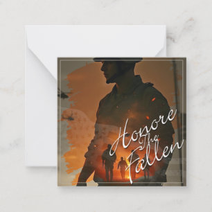 Honour the Fallen – Remember Their Sacrifice Card