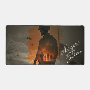 Honour the Fallen – Remember Their Sacrifice Desk Mat